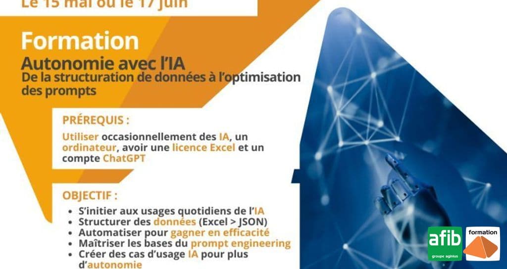 Image de l'article Optimisez votre travail avec l'IA : une formation pratique